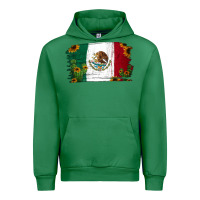 Emerald cactus sunflower mexican flag Urban Hoodie - Jasminsmagicworld