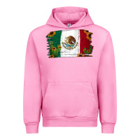 Fuchsia Pink cactus sunflower mexican flag Urban Hoodie - Jasminsmagicworld