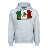 Heather Grey cactus sunflower mexican flag Urban Hoodie - Jasminsmagicworld