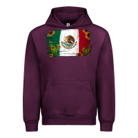 Mauve Wine cactus sunflower mexican flag Urban Hoodie - Jasminsmagicworld