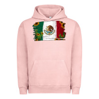 Pigment Salmon cactus sunflower mexican flag Urban Hoodie - Jasminsmagicworld