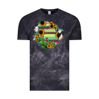 Cloud Black Chihuahua State Of Mexico Map Vintage Tee - RanaPortraitStore