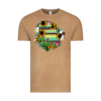 Vintage Camel Chihuahua State Of Mexico Map Vintage Tee - RanaPortraitStore