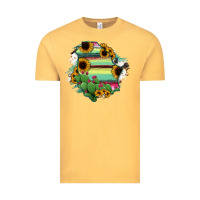 Vintage Mustard Chihuahua State Of Mexico Map Vintage Tee - RanaPortraitStore