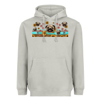 Moon Dust western pug dogs Heavyweight Hoodie - Jasminsmagicworld