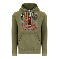 Vintage Olive Food İs My Valentine Vintage Hoodie - SublimationCraftShop