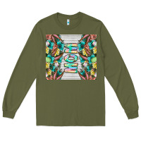 Army Green easter mom Long Sleeve Tee - CowhideDigitalArt