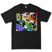 Black rainbow pride cowhide tumbler Premium Tee - FaDigitalArtStudio