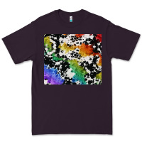 Plum rainbow pride cowhide tumbler Premium Tee - FaDigitalArtStudio