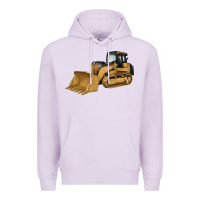 Lilac bulldozer Premium Hoodie - Artiststas