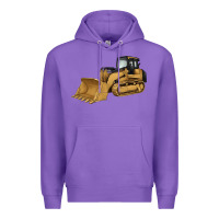 Purple bulldozer Premium Hoodie - Artiststas