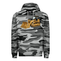 Slate Camo bulldozer Premium Hoodie - Artiststas