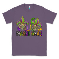 Lavender mardi gras skeleton hands  fleur de lis Classic Tee - OliviaCreatesArt