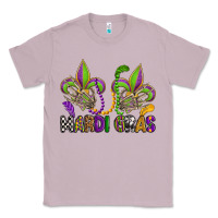Lilac mardi gras skeleton hands  fleur de lis Classic Tee - OliviaCreatesArt