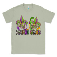 Matcha mardi gras skeleton hands  fleur de lis Classic Tee - OliviaCreatesArt