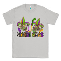 Moon Dust mardi gras skeleton hands  fleur de lis Classic Tee - OliviaCreatesArt