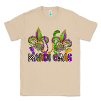 Mushroom mardi gras skeleton hands  fleur de lis Classic Tee - OliviaCreatesArt