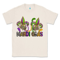 Natural mardi gras skeleton hands  fleur de lis Classic Tee - OliviaCreatesArt