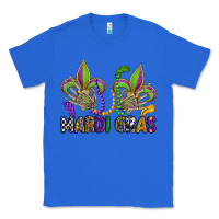 True Royal mardi gras skeleton hands  fleur de lis Classic Tee - OliviaCreatesArt