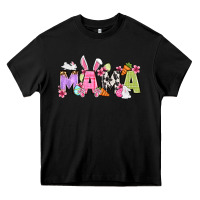 Black Easter mama Heavy Core Tee - OliviaCreatesArt