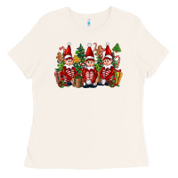 Bone Christmas Elfs Ladies Tee - FaDigitalArtStudio