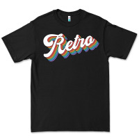 Black retro colorful Premium Tee - chombo