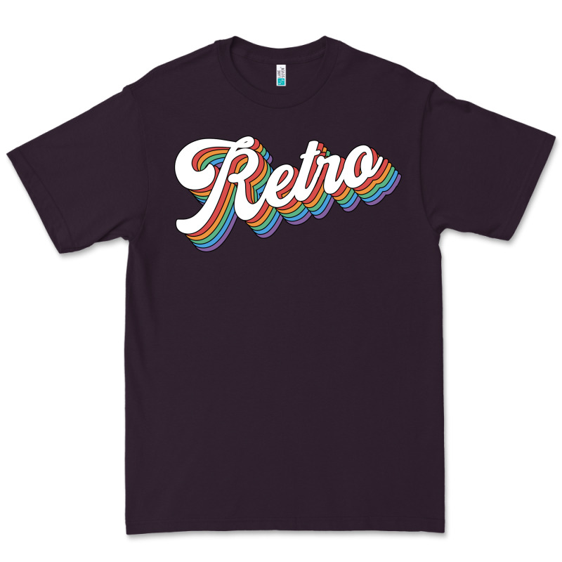 Retro Colorful Premium Tee by chombo | Teevron