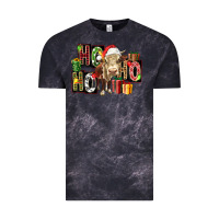 Cloud Black ho ho ho heifer Vintage Tee - FaDigitalArtStudio