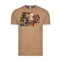 Vintage Coffee ho ho ho heifer Vintage Tee - FaDigitalArtStudio