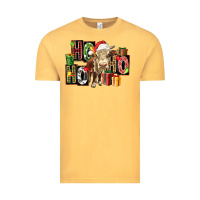 Vintage Mustard ho ho ho heifer Vintage Tee - FaDigitalArtStudio