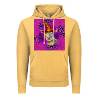 Vintage Mustard Halloween Saanen Goat Vintage Hoodie - LillyAllenDesigns