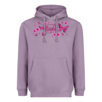 Lavender hope breast cancer butterfly Heavyweight Hoodie - Jasminsmagicworld