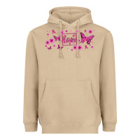 Mushroom hope breast cancer butterfly Heavyweight Hoodie - Jasminsmagicworld