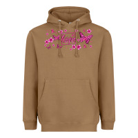 Toasted Coconut hope breast cancer butterfly Heavyweight Hoodie - Jasminsmagicworld