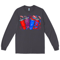 Smoke american obsessive cup Long Sleeve Tee - CowhideDigitalArt