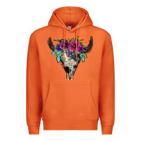 Carrot cowhide bull skull Premium Hoodie - Jasminsmagicworld