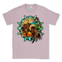 Lilac gemstone cowboy Classic Tee - OliviaCreatesArt