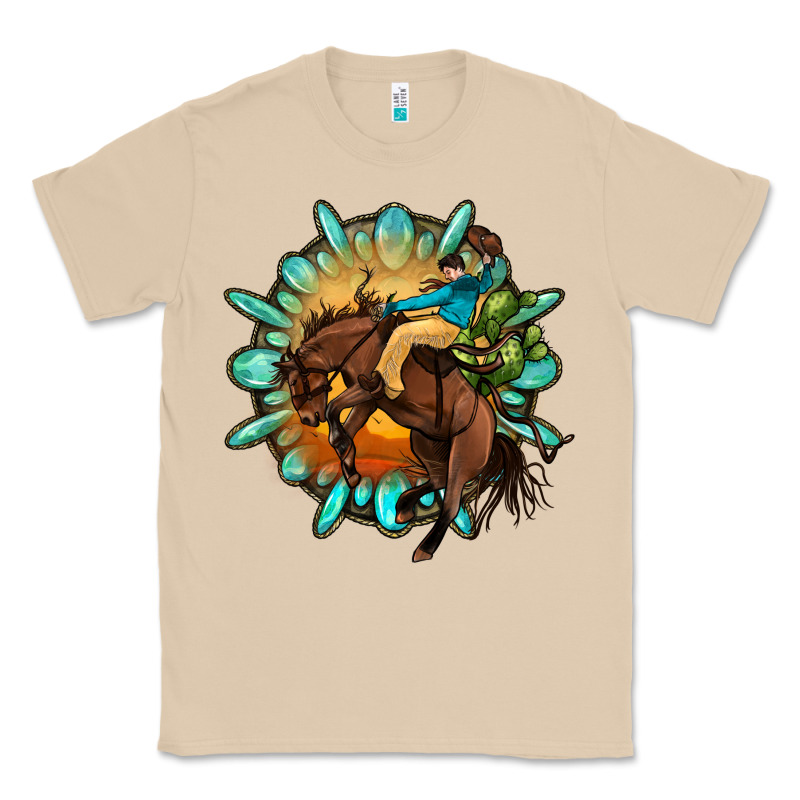 Gemstone Cowboy Classic Tee by OliviaCreatesArt | Teevron