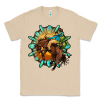Mushroom gemstone cowboy Classic Tee - OliviaCreatesArt