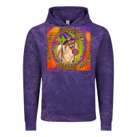 Cloud Purple Halloween Pomeranian Dog Vintage Hoodie - LillyAllenDesigns