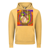 Vintage Mustard Halloween Pomeranian Dog Vintage Hoodie - LillyAllenDesigns