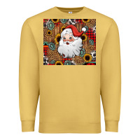 Antique Gold western santa claus Premium Sweatshirt - Jasminsmagicworld
