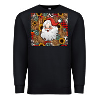 Black western santa claus Premium Sweatshirt - Jasminsmagicworld