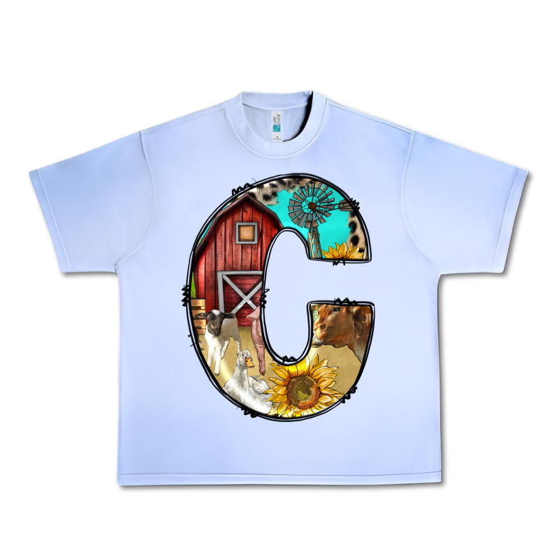 Farm Life Alphabet Lowercase Letters C Urban Heavy Tee by BundleAndBundleShop | Teevron