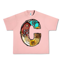 Salmon farm life alphabet lowercase letters c Urban Heavy Tee - BundleAndBundleShop
