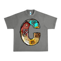 Tornado farm life alphabet lowercase letters c Urban Heavy Tee - BundleAndBundleShop