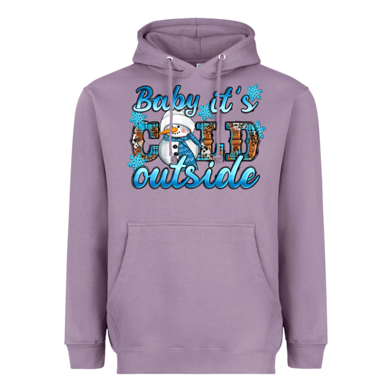 Baby It's Cold Outside Heavyweight Hoodie by RanaPortraitStore | Teevron