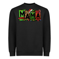 Black Christmas mama Heavyweight Sweatshirt - Jasminsmagicworld