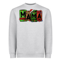 Heather Grey Christmas mama Heavyweight Sweatshirt - Jasminsmagicworld