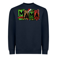 Navy Christmas mama Heavyweight Sweatshirt - Jasminsmagicworld